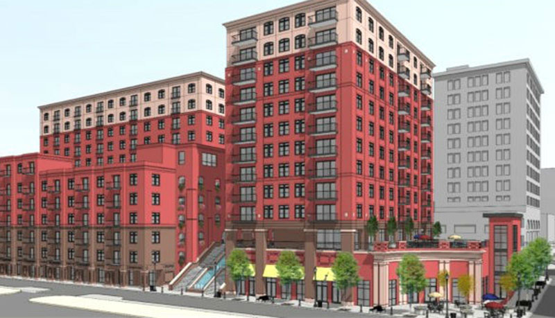 River Place Building Rendering