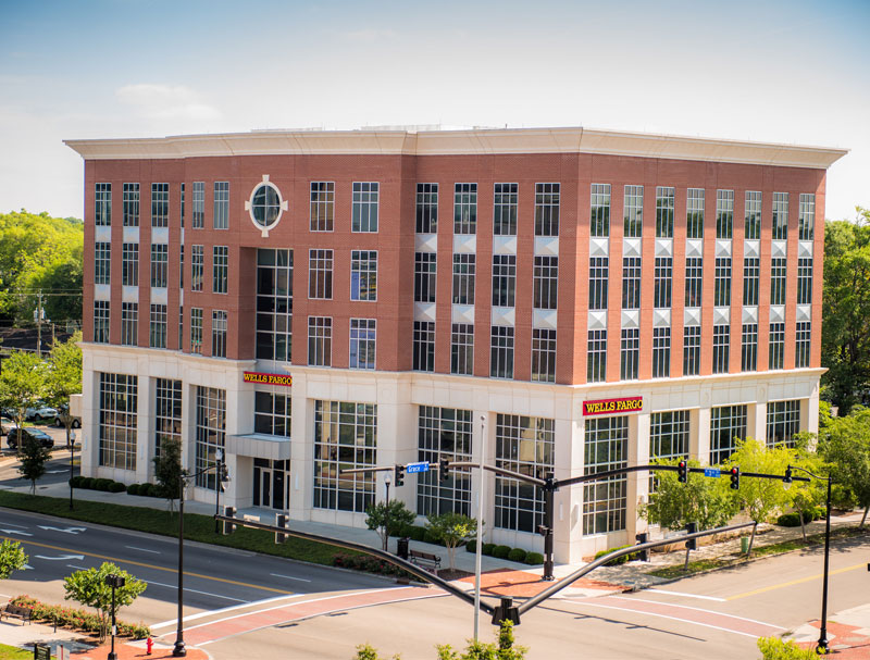 WK Dickson, an engineering firm, is moving its office from Market Street to the Wells Fargo-anchored building at 300 N. Third St. in downtown Wilmington. (Courtesy photo by Will Page for Cape Fear Commercial)