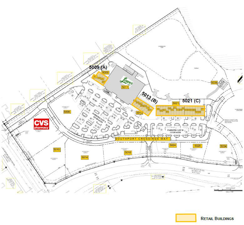 Southport Crossings Site Map
