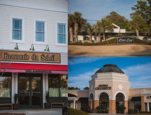 Photo collage of Brasserie du Soleil, Boca Bay and Osteria Cicchetti