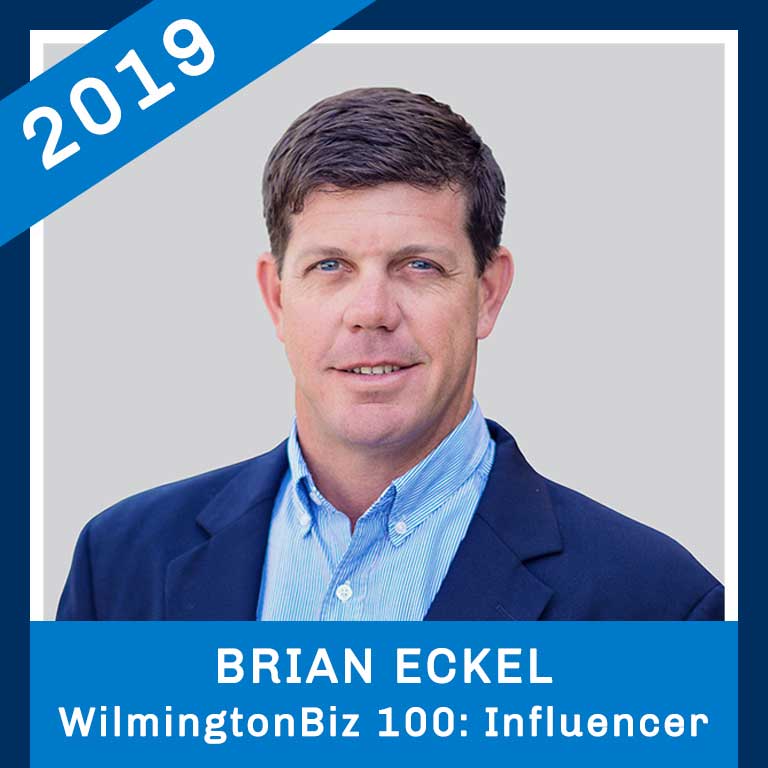 2019 WilmingtonBiz 100 Influencer Brian Eckel Headshot