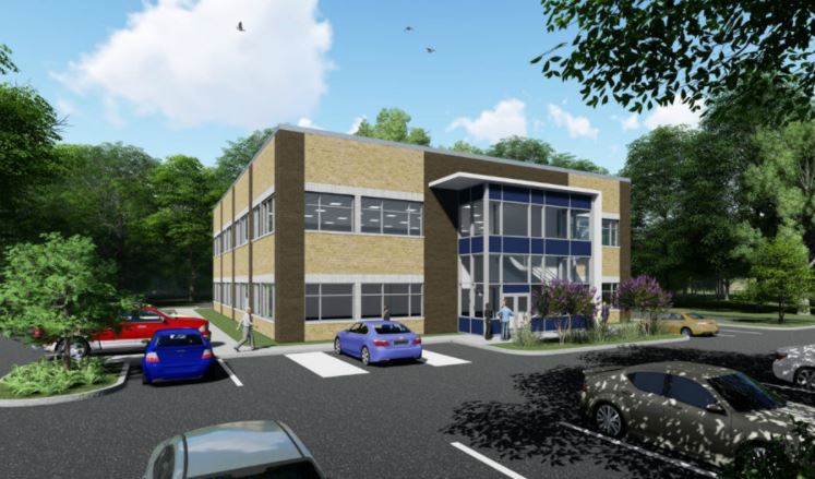 Rendering of 240 Racine Drive Office Prelease