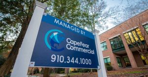 Cape Fear Commercial Managed By Sign