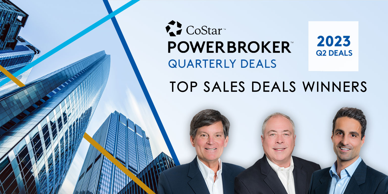 2023 Q2 CoStar Power Broker Top Sales Deals Winners