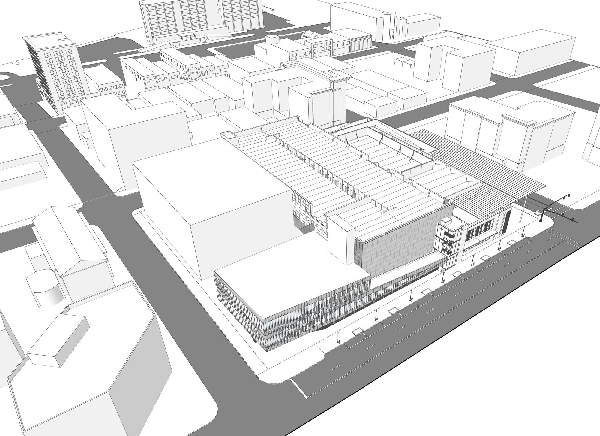 Project Grace exterior rendering