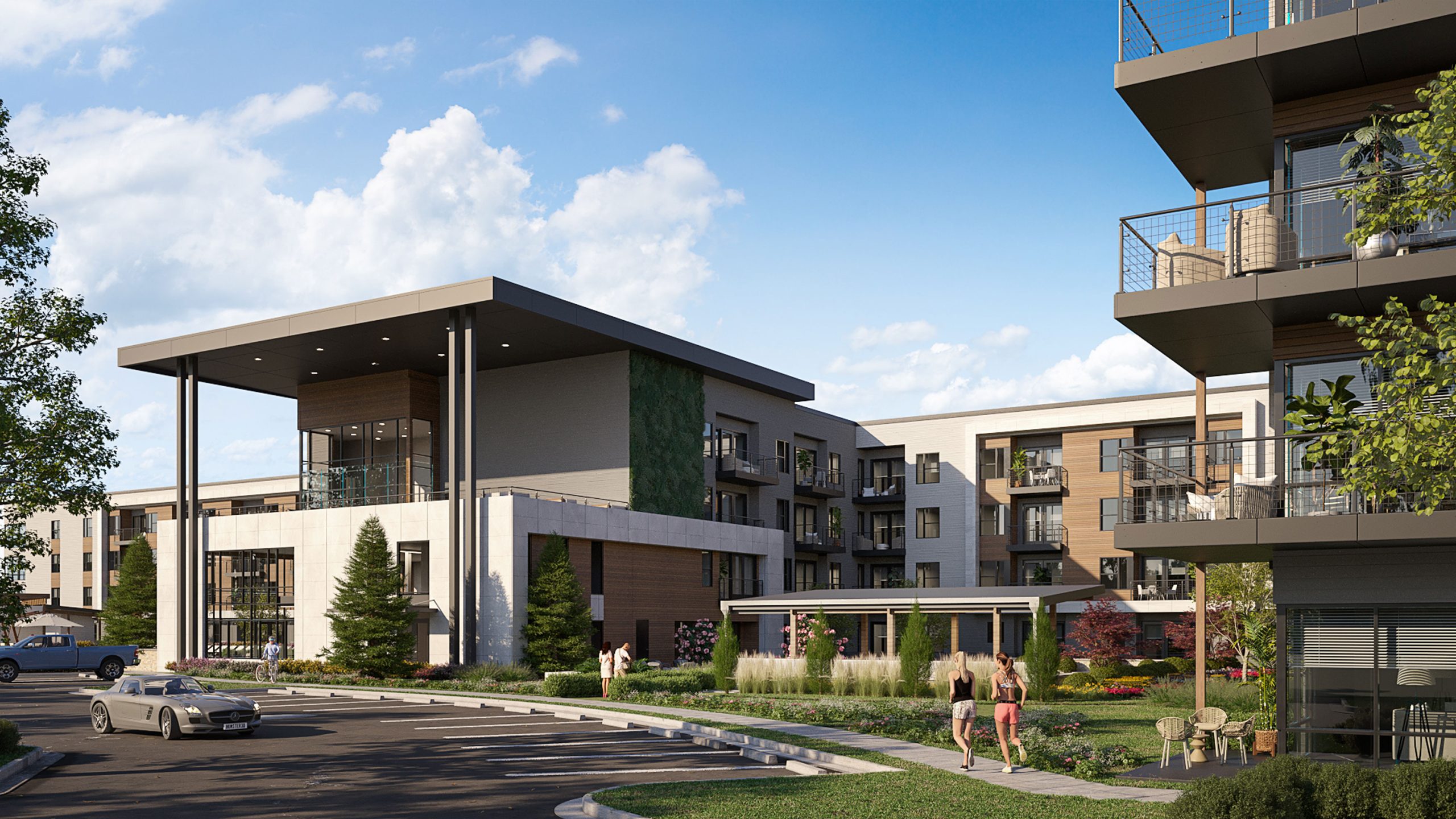 Proximity Watermark exterior rendering