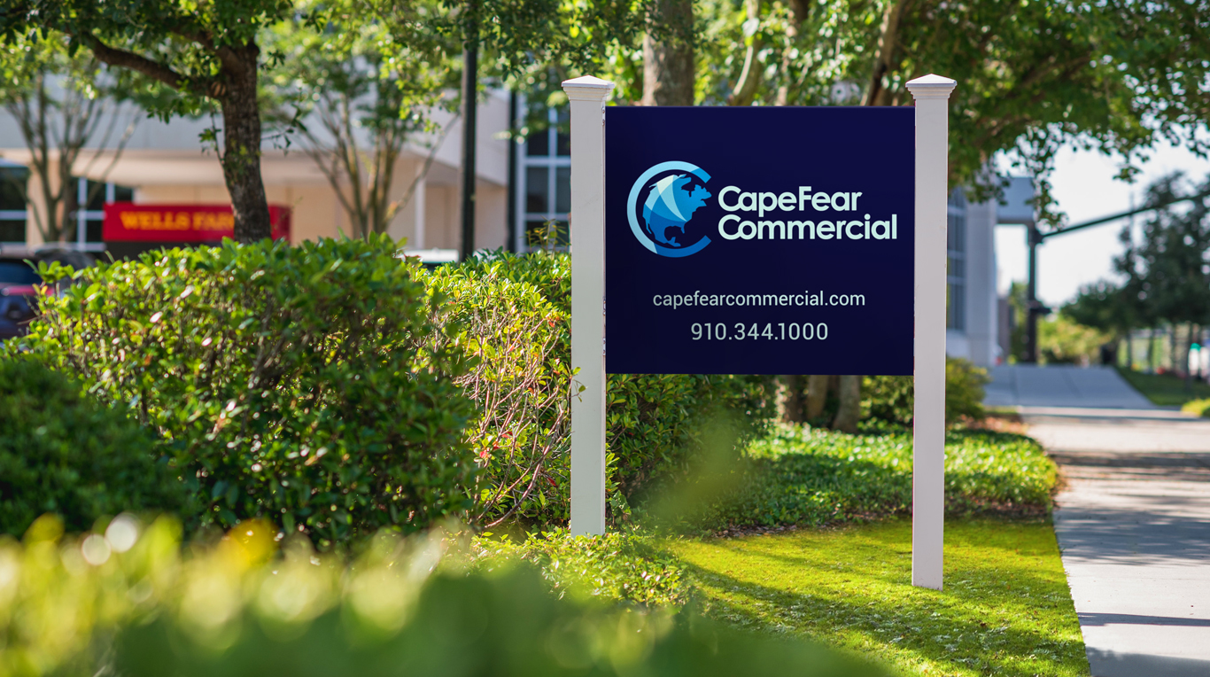 Cape Fear Commercial sign