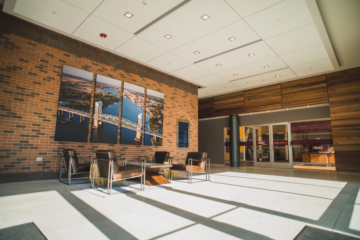 101 N Third interior: BB&T entrance