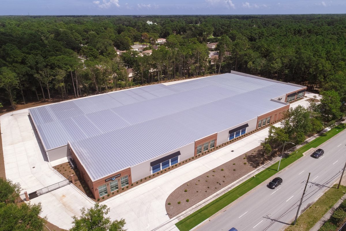 Aerial view of The Vault on 17th