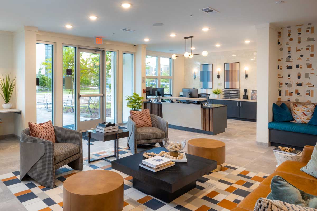 Hudson Renaissance interior: common space