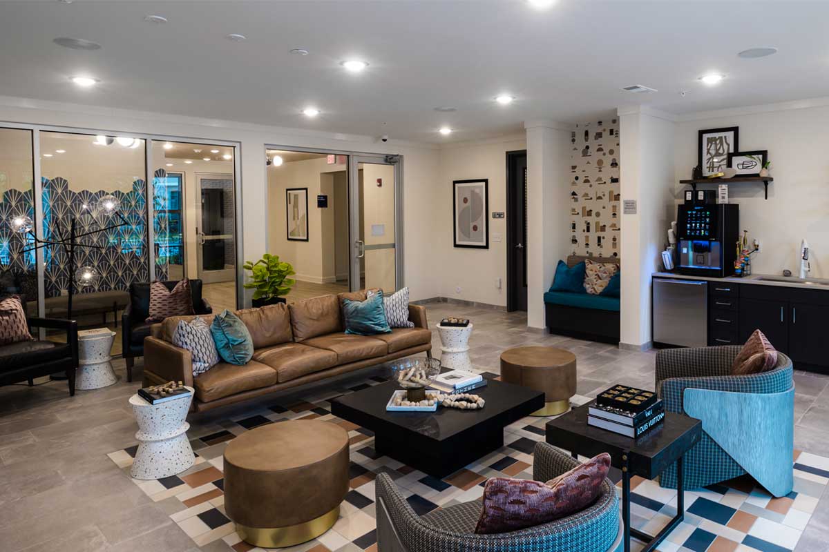 Hudson Renaissance interior: common space