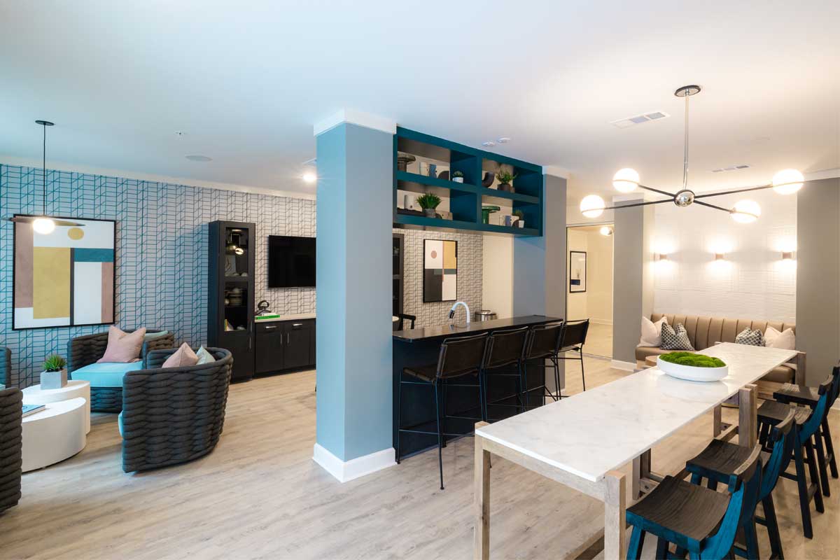 Hudson Renaissance interior: common space