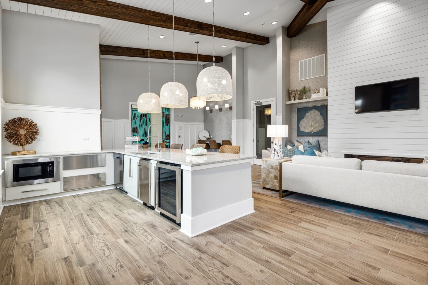 Hudson Carolina Forest interior: common space