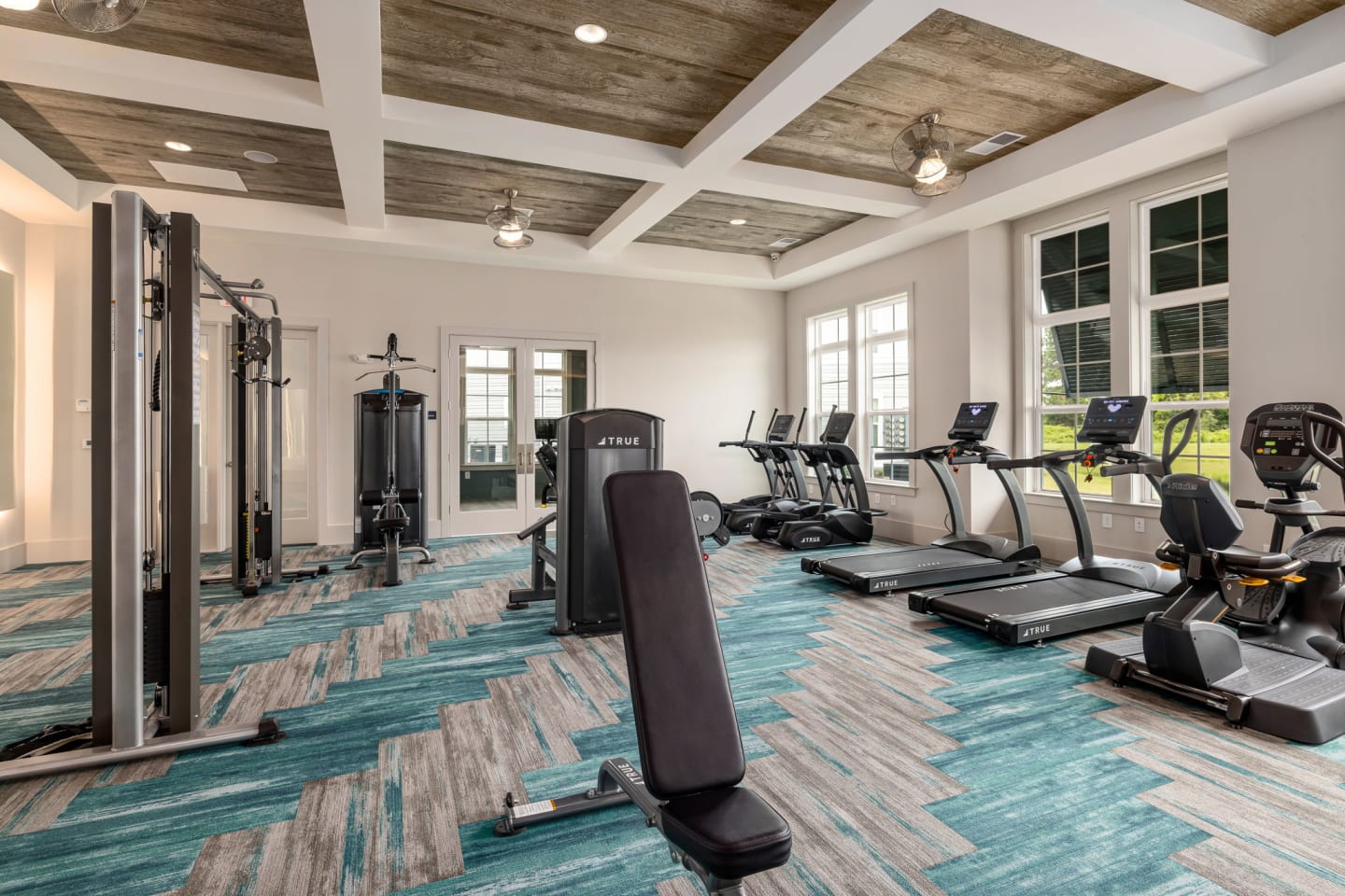 Hudson Carolina Forest interior: gym