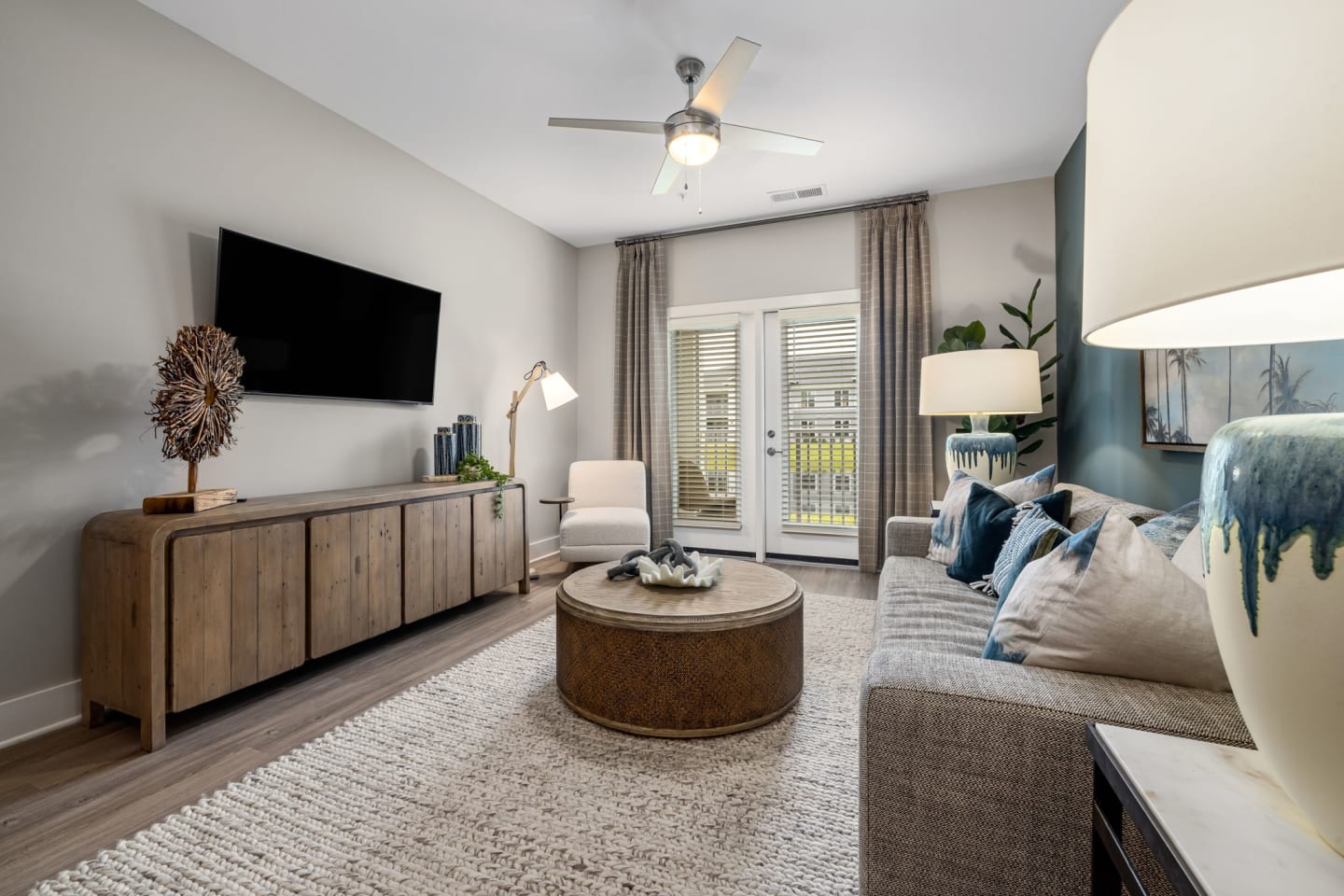 Hudson Carolina Forest interior: living room