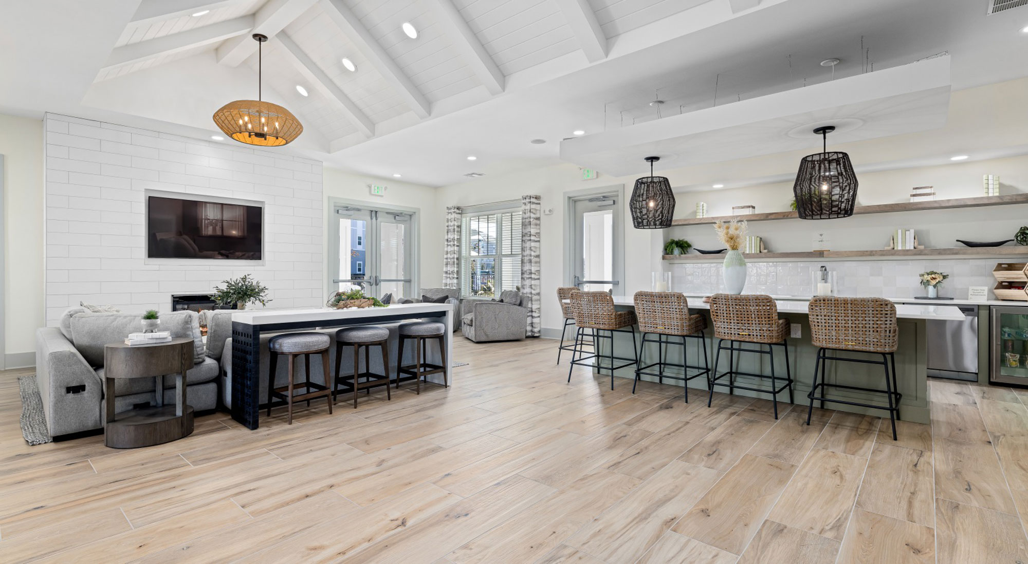 Bishops Creek interior: clubhouse